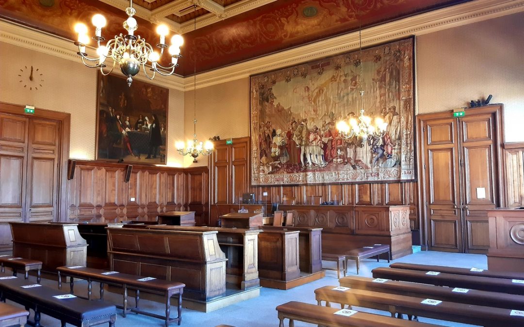 Visite du Tribunal de Commerce de Paris