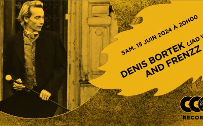 Denis Bortek (Jad Wio) And Frenzz en concert au Supersonic Records