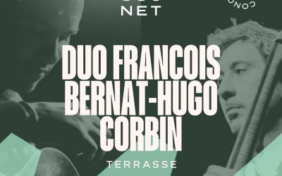 Duo François Bernat-Hugo Corbin à la péniche Marcounet