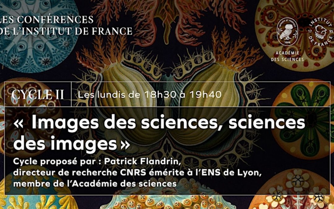 Les Conférences de l’Institut – Images des sciences, sciences des images