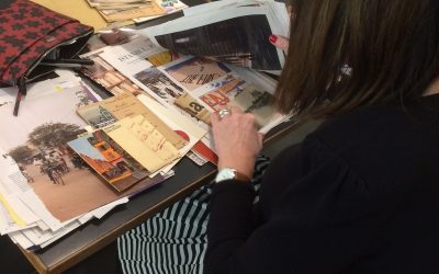 Atelier peinture: Le colporteur est un passeur