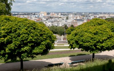 Course d’orientation dans le parc de la Butte du Chapeau rouge
