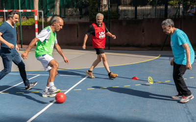 Sport seniors en plein air : Walking Football au TEP Jandelle