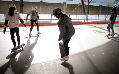 Paris Sportives: Initiation skateboard au TEP Louis Braille
