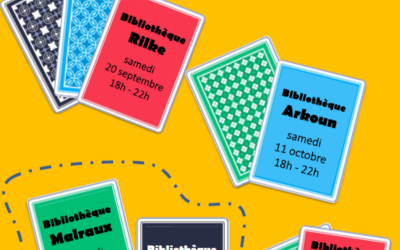 Soirée jeux de société bibliothèque André Malraux – bibliothèques du 5e-6e