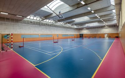 Paris sport proximité : badminton au gymnase Tristant Tzara