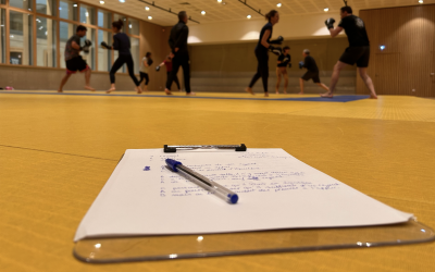 Stage boxe et écriture au Carreau du temple