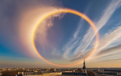 Un Parhélie dans le ciel de Reims • Les Enfants Sauvages
