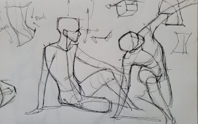 Stage de dessin du corps humain (formes de bases) au musée du Louvre