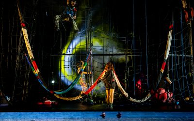 NERÓ_UNA PUTA HISTORIA DE AMOR, ou revisiter l’amour par la grimpe au Théâtre Silvia Monfort