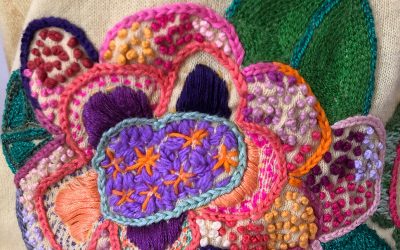 Pull d’artiste : atelier textile autour de l’exposition « L’étoffe de l’artiste »